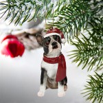 Design Toscano Boston Terrier Ornament