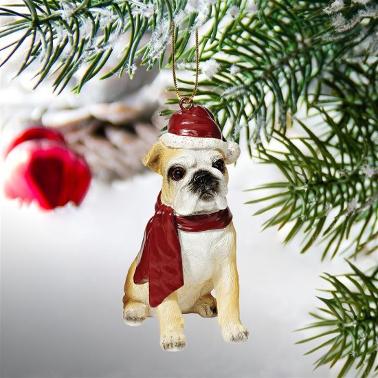 Design Toscano Bulldog Ornament