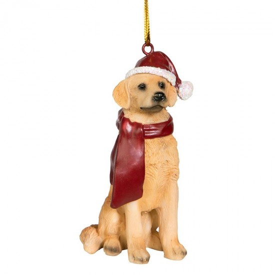 Design Toscano Golden Retriever Ornament