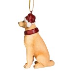 Design Toscano Golden Retriever Ornament