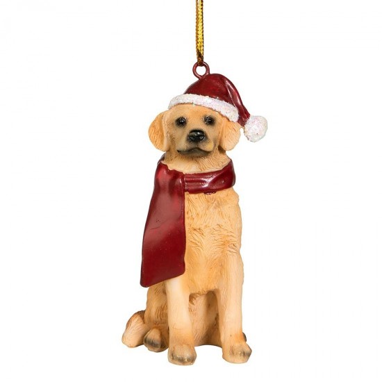 Design Toscano Golden Retriever Ornament