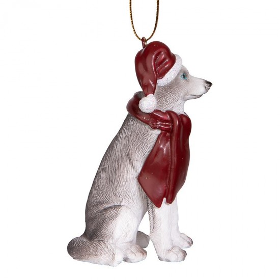 Design Toscano Siberian Huskey Ornament