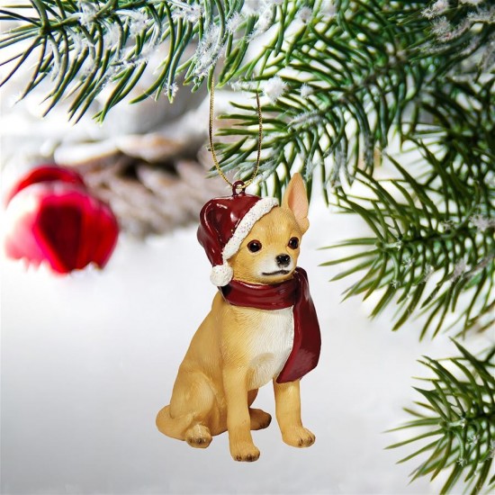 Design Toscano Chihuahua Ornament