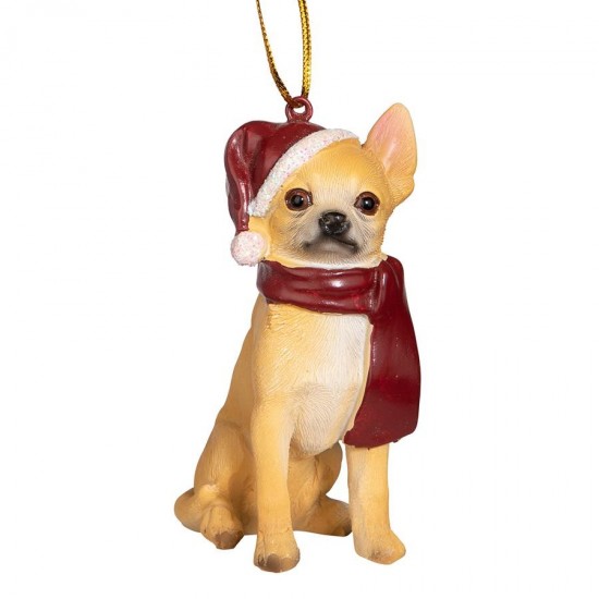 Design Toscano Chihuahua Ornament