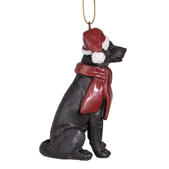 Design Toscano Black Lab Ornament