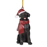 Design Toscano Black Lab Ornament