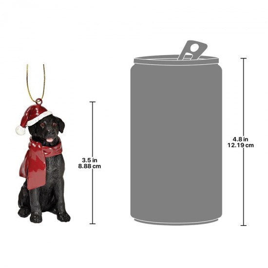 Design Toscano Black Lab Ornament