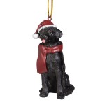 Design Toscano Black Lab Ornament