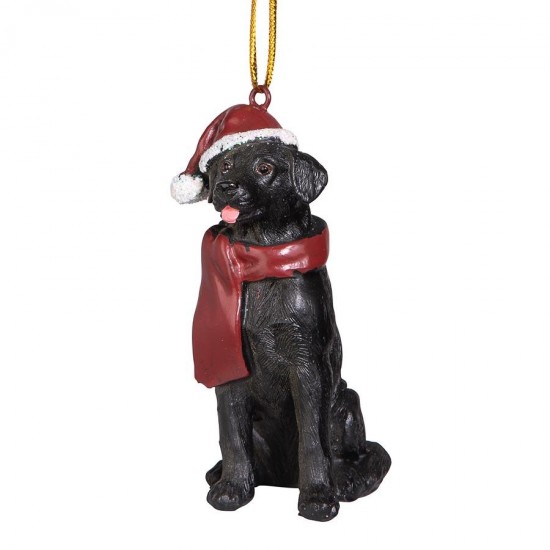 Design Toscano Black Lab Ornament