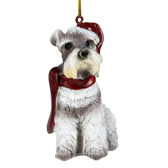 Design Toscano Mini Schnauzer Ornament