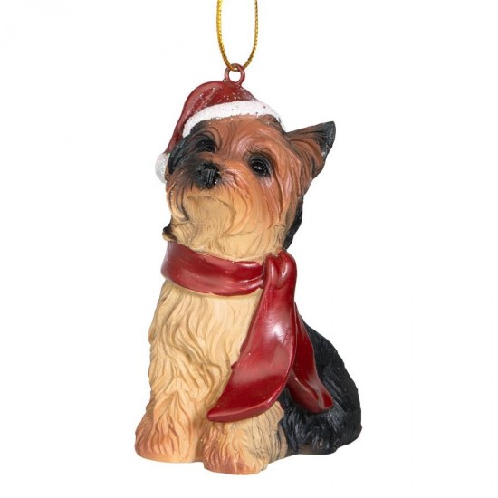 Design Toscano Yorkie Ornament