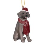 Design Toscano Weimaraner Ornament