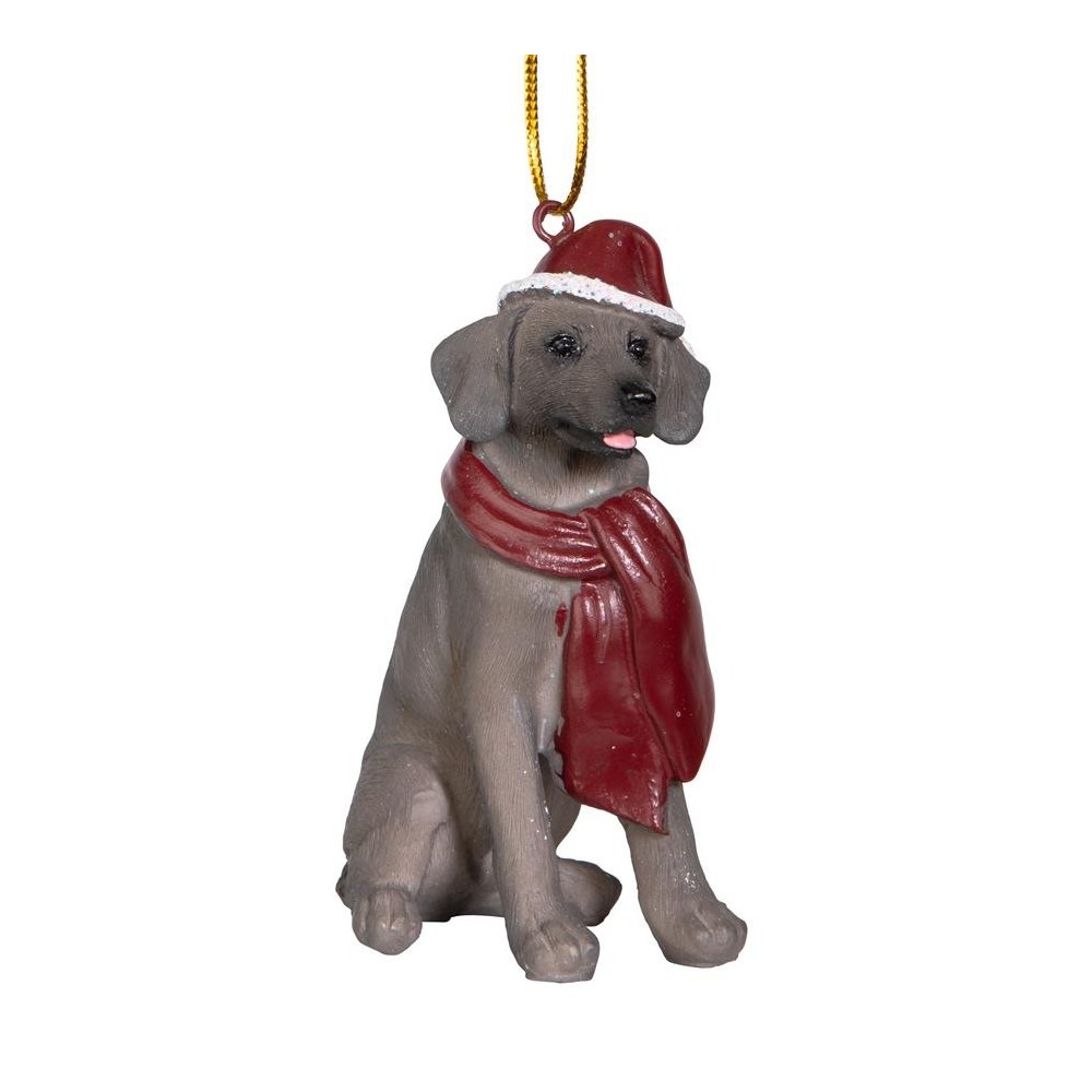 Design Toscano Weimaraner Ornament