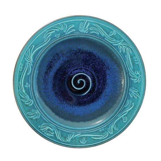 Design Toscano Pana Carved 14In Ceramic Plate