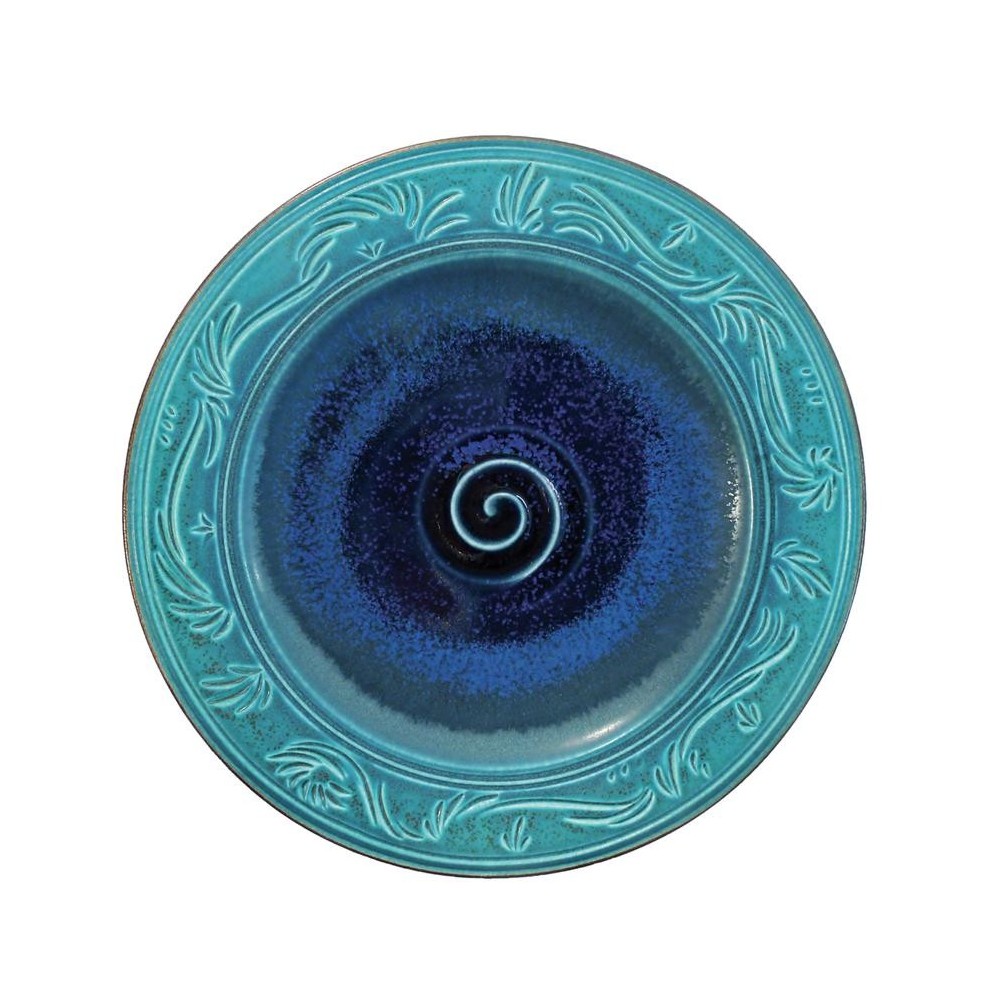Design Toscano Pana Carved 14In Ceramic Plate