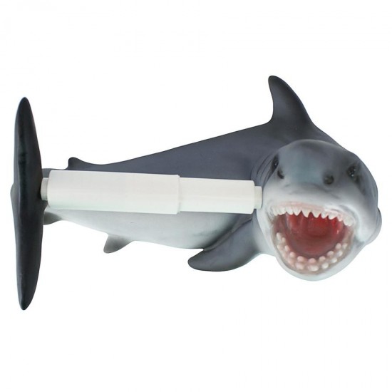 Design Toscano Shark Attack Toilet Paper Holder