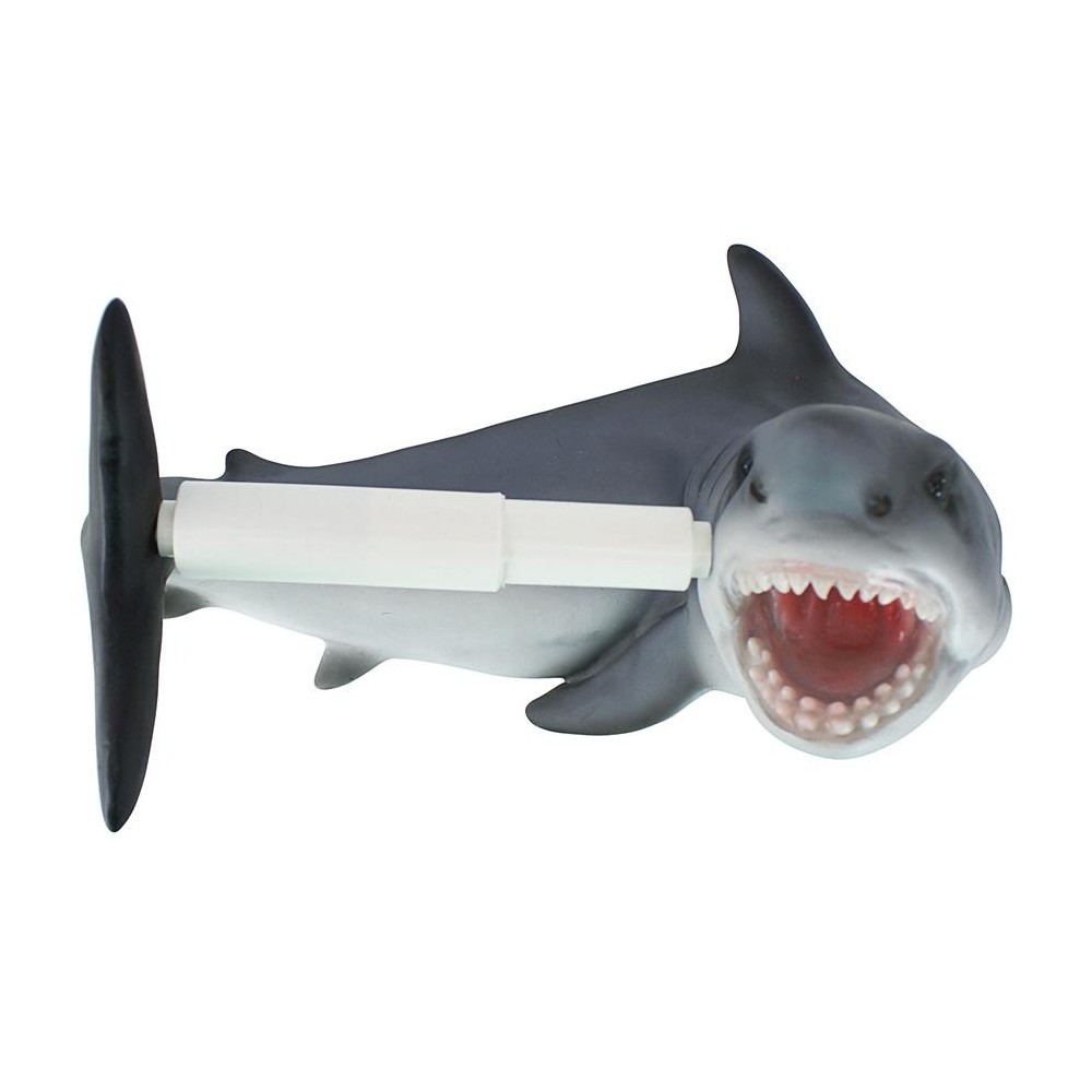 Design Toscano Shark Attack Toilet Paper Holder