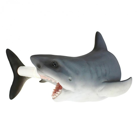 Design Toscano Shark Attack Toilet Paper Holder