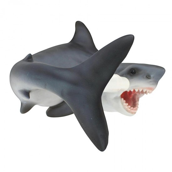 Design Toscano Shark Attack Toilet Paper Holder