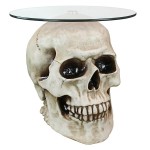 Design Toscano Bone Skull Table