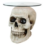 Design Toscano Bone Skull Table