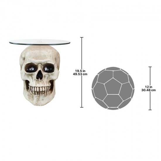 Design Toscano Bone Skull Table