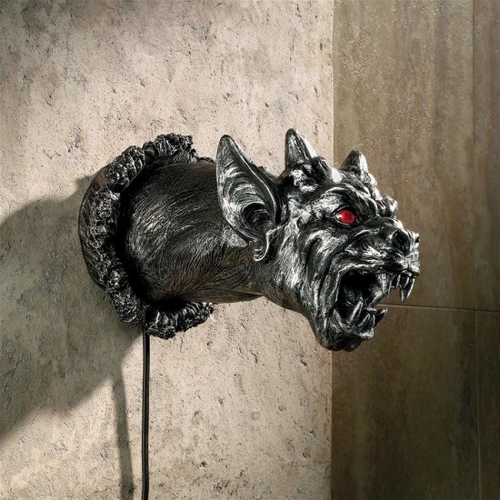 Design Toscano Gothic Gargoyle Devil Dog Wall Sculpture