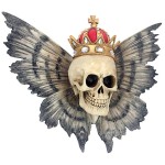 Design Toscano Mortality Deaths Scull Wall Sculpture