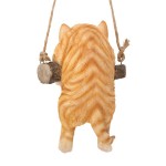 Design Toscano Orange Tabby Cat Hanging