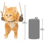 Design Toscano Orange Tabby Cat Hanging