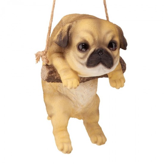 Design Toscano Pug Dog Hanging