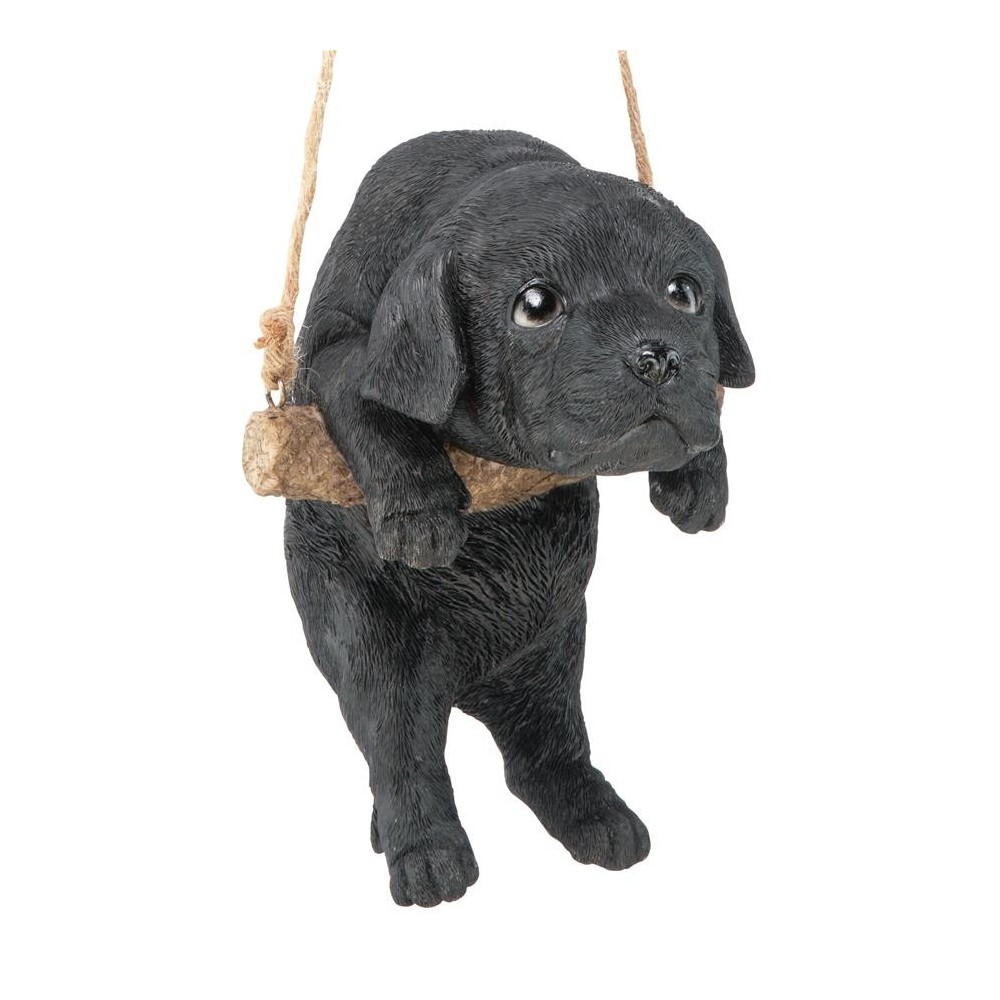 Design Toscano Black Lab Dog Hanging