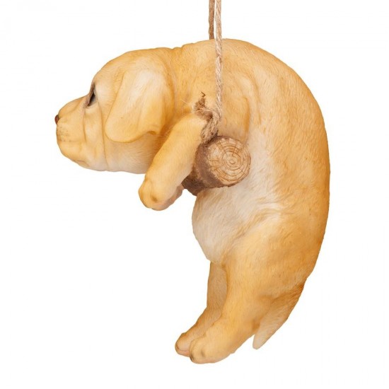 Design Toscano Yellow Lab Dog Hanging