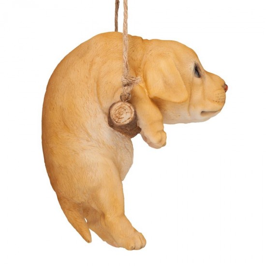 Design Toscano Yellow Lab Dog Hanging