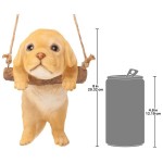 Design Toscano Yellow Lab Dog Hanging