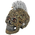 Design Toscano Gear Head Nuts And Bolts Skull