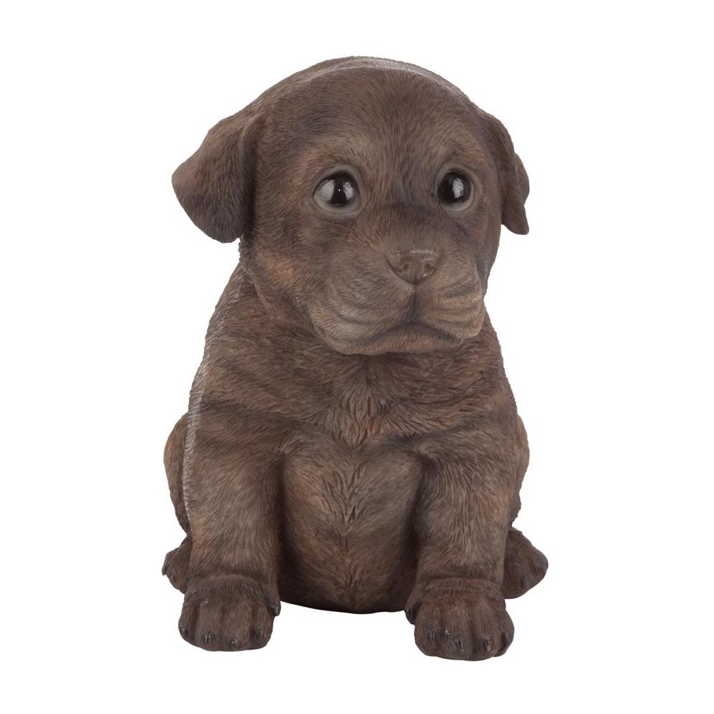 Design Toscano Chocolate Lab Puppy Partner Statue Design Toscano Chocolate Lab Puppy Partner Statue