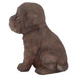 Design Toscano Chocolate Lab Puppy Partner Statue