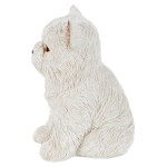 Design Toscano White Maltese Puppy Partner Statue