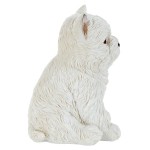 Design Toscano White Maltese Puppy Partner Statue