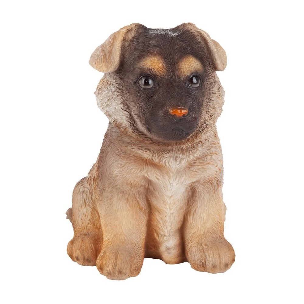 Design Toscano German Shepherd Puppy Partner Statue