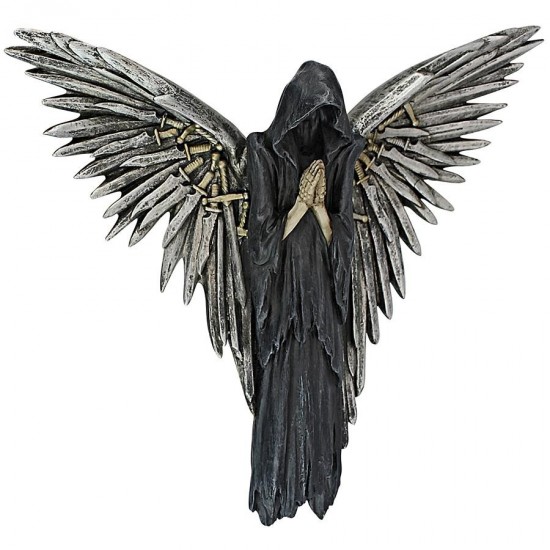 Design Toscano Soul Of A Warrior Grim Reaper Plaque