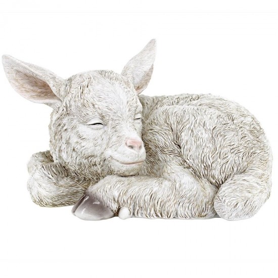 Design Toscano Sleepy Goat Kid Statue