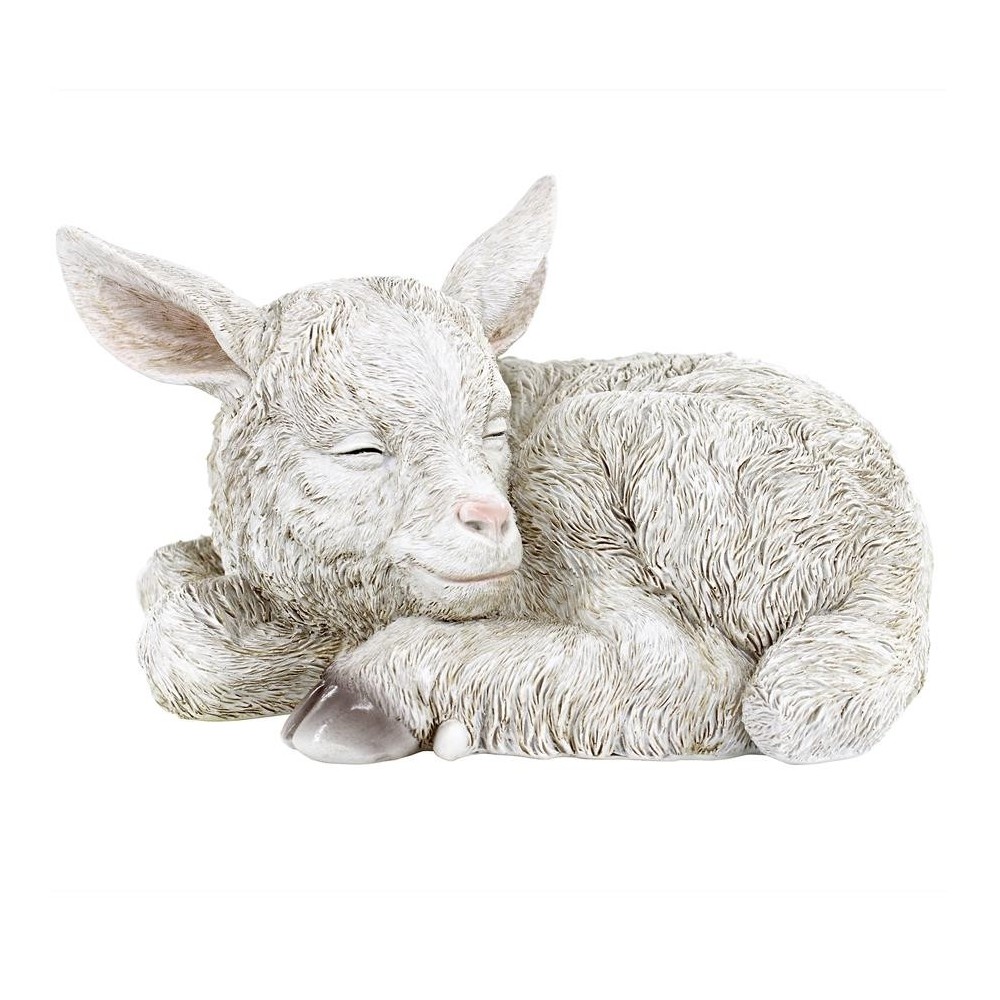 Design Toscano Sleepy Goat Kid Statue