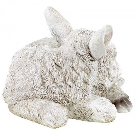 Design Toscano Sleepy Goat Kid Statue