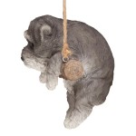 Design Toscano Mini Schnauzer Dog Hanging