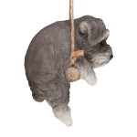 Design Toscano Mini Schnauzer Dog Hanging