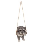 Design Toscano Mini Schnauzer Dog Hanging