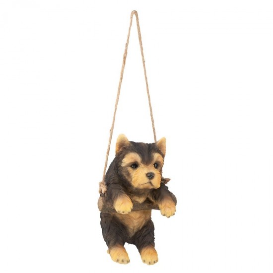 Design Toscano Yorkie Dog Hanging