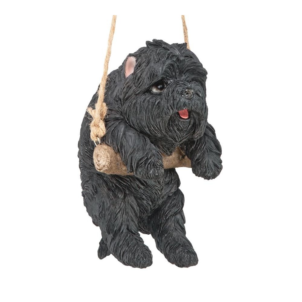 Design Toscano Black Poodle Dog Hanging